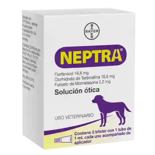 Neptra Solucion Otica 2 Tubos