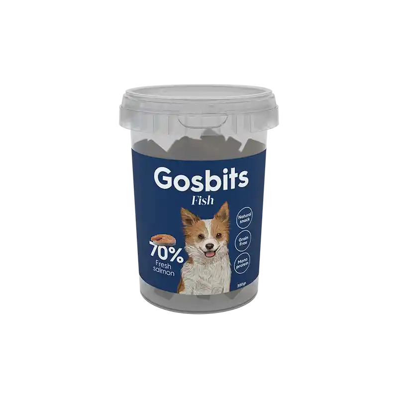 Gosbits Snacks Fish 300 Gr