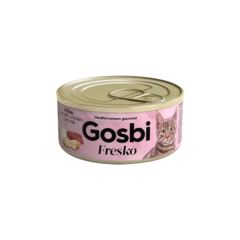 Fresko Cat Kitten Tuna, Chicken Milk 70 Gr