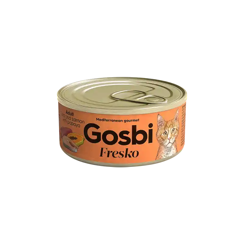 Fresko Cat Adult Tuna, Salmon Papaya 70 Gr