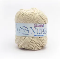 Lana Kusi Kusi Nube Para Tejer Color Beige 080