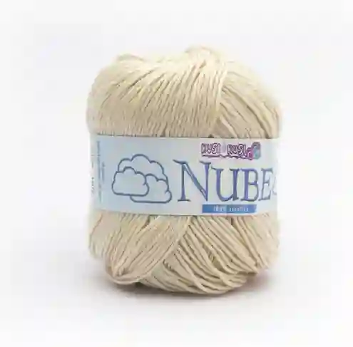 Lana Kusi Kusi Nube Para Tejer Color Beige 080