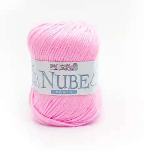 Lana Kusi Kusi Nube Para Tejer Color Rosado Claro 006