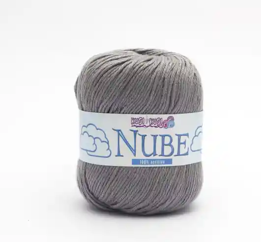 Lana Kusi Kusi Nube Para Tejer Color Gris 036