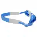 Gafas Natación Niños Colores Ajustable + Estuche Filtro Uv (azul/blanco)