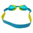 Gafas Natación Niños Colores Ajustable + Estuche Filtro Uv (azul/amarillo)