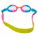 Gafas Natación Niños Colores Ajustable + Estuche Filtro Uv (rosa/azul/amarillo)