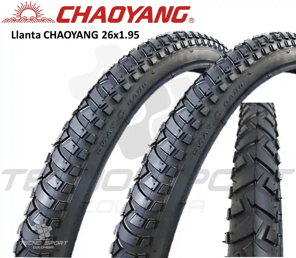 Llanta Bicicleta Chaoyang Rin 26 Coraza Mtb X 2 Unidades