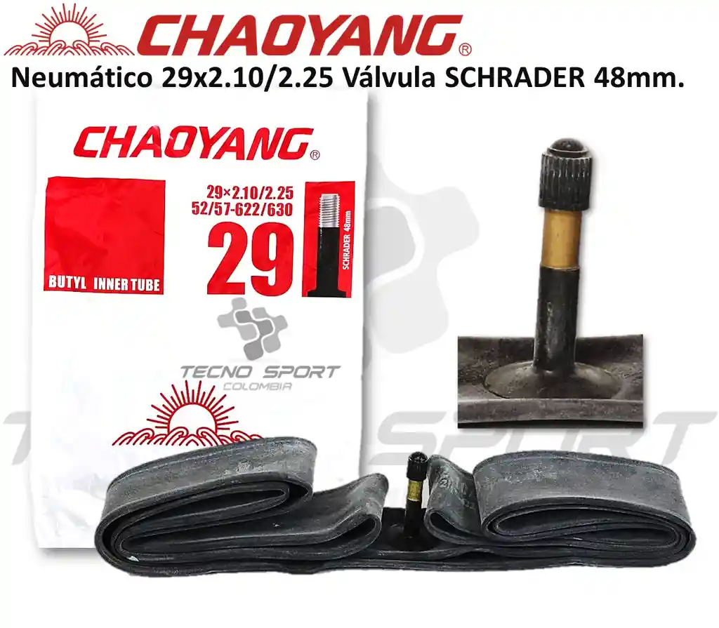 Neumatico Bicicleta Chaoyang Rin 29 Valvula 48mm