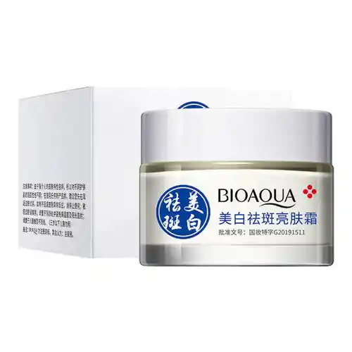 Crema Facial Blanqueadora Bioaqua