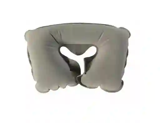 Almohada Para Viaje Inflable Gris 37x24x10cm