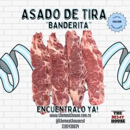 Asado De Tira "banderita"