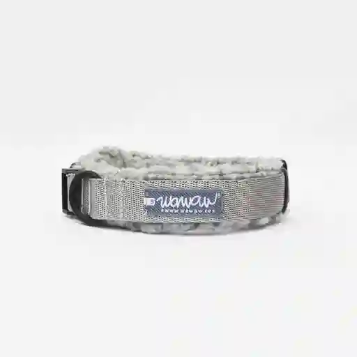 Collar L Gris Claro + Protector Borregro Gris