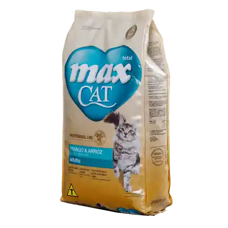 Max Cat Adulto Pollo Y Arroz 1 Kg