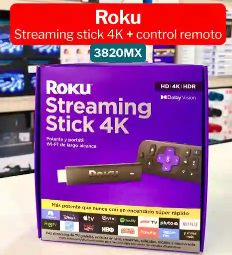 Roku Express Stick 4k Ultra Hd Original