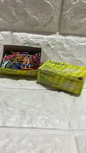 Clips Caja X100 Recubierto De Vinil