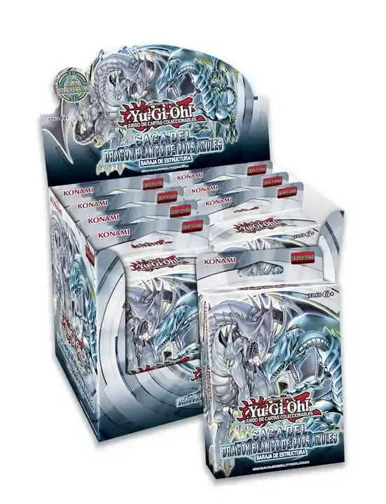 Yugi-oh ! Saga Dragon Blanco Ojos Azules Original - Español