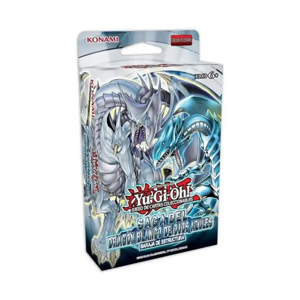 Yugi-oh ! Saga Dragon Blanco Ojos Azules Original - Español