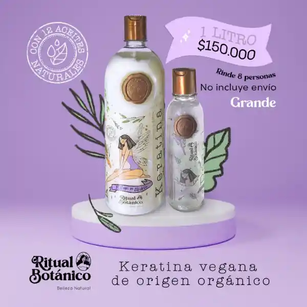 Keratina Ritual Botanico 1 Litro