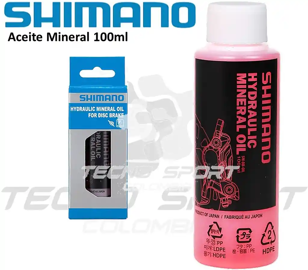 Aceite Mineral Shimano Freno Disco Hidráulico 100ml