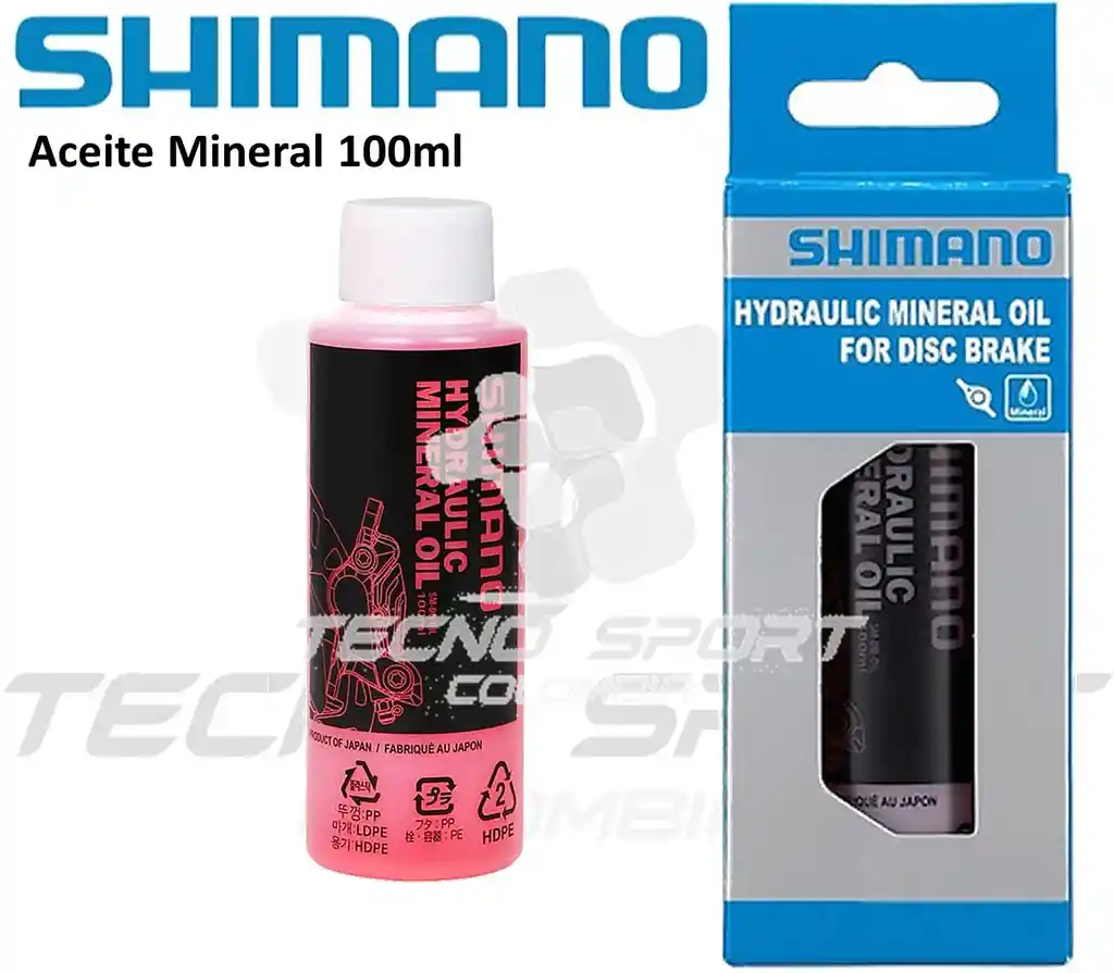 Aceite Mineral Shimano Freno Disco Hidráulico 100ml