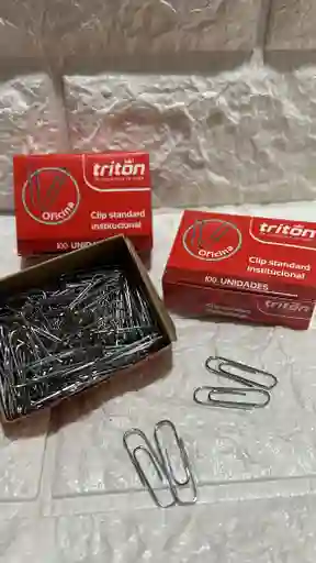 Clips Standard X100 Unidades Triton