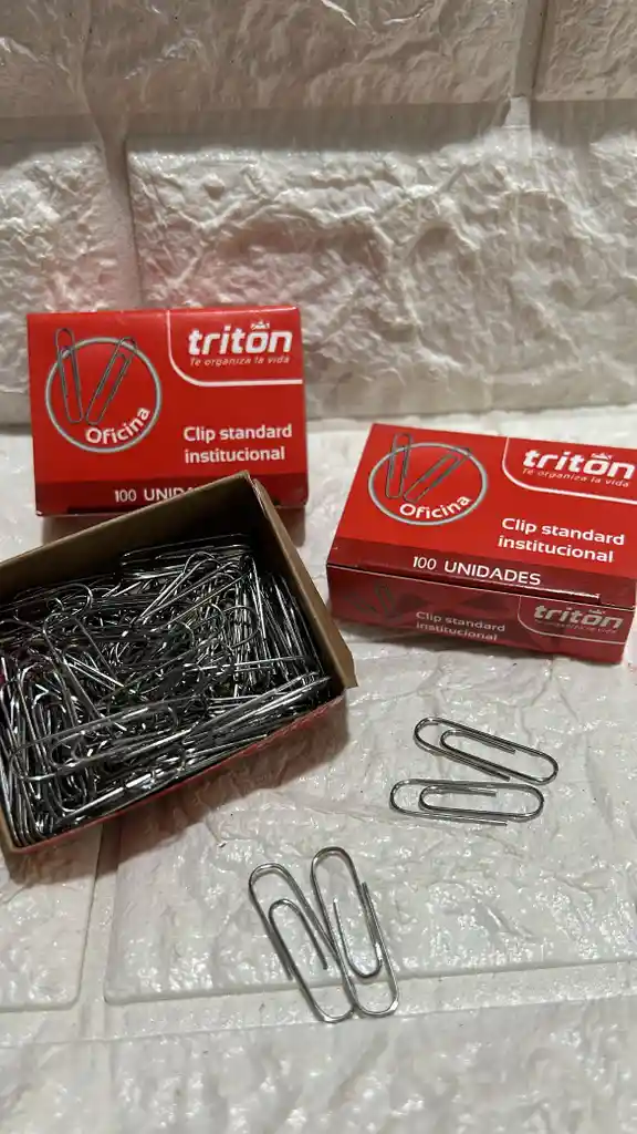 Clips Standard X100 Unidades Triton