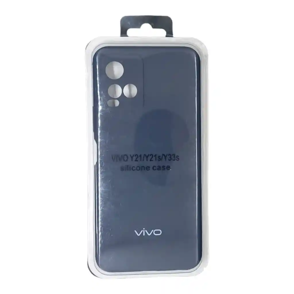 Forro Silicone Case Vivo Y21/y21s/y33s Azul Oscuro