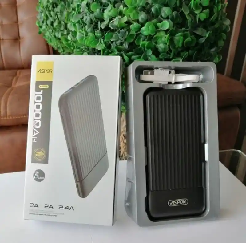 Power Bank 10000mah Aspor A323 Cargador Portátil
