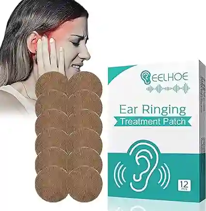 12 Piezas Parche Para El Oído Para El Tinnitus