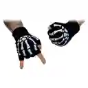 Guantes Calaveras De Huesos Niños Adultos Esqueletos - Cortos