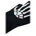 Guantes Calaveras De Huesos Niños Adultos Esqueletos - Cortos