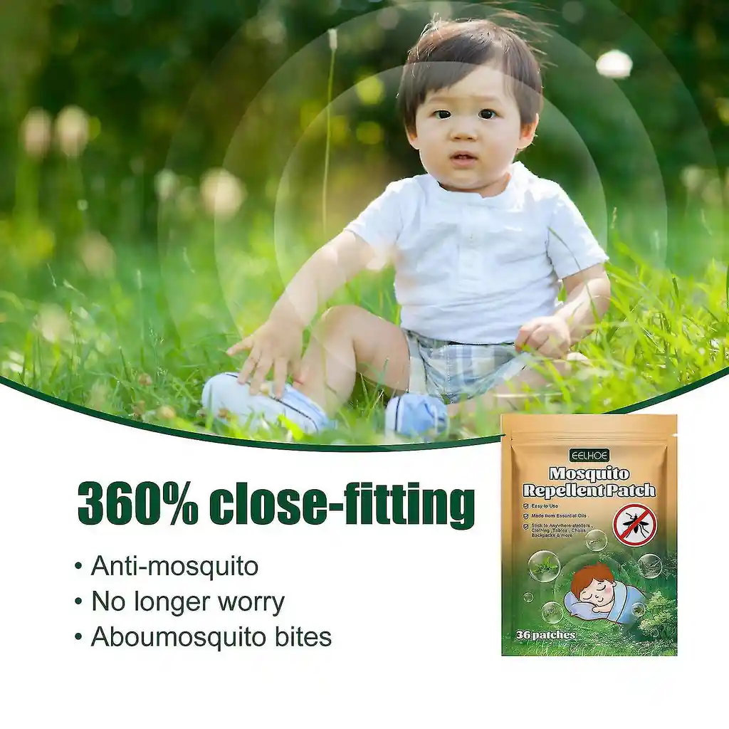 Pegatinas Para Niños Parche Repelente De Mosquitos