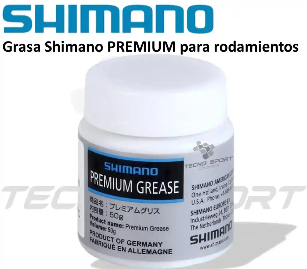 Grasa Shimano Premium Lubricante Rodamiento 50g