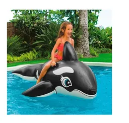 Flotador Grande Piscina Ballena 193 X 119 Cms Importado