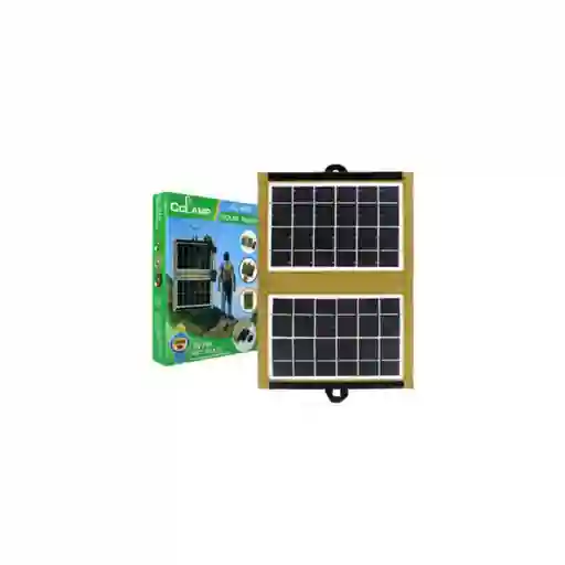 Panel Solar Plegable Para Cargar Teléfonos Móvil Con Puerto -usb-6v-7w