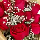 Bouquet De 12 Rosas Para Regalo
