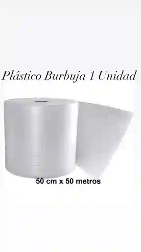 Rollo Plastico Papel Burbuja De 50cm X 50mts