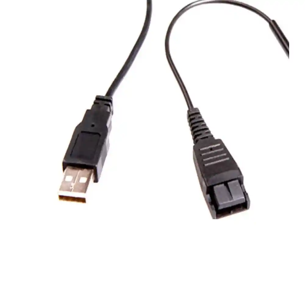 Adaptador Qd - Usb Para Diadema Plantronics