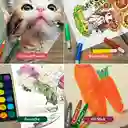 Kit Creativo Arte Dibujo Maleta Metálica X 145pcs