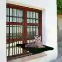 Cama O Hamaca Gatos Para Ventanas Con Reja Verde