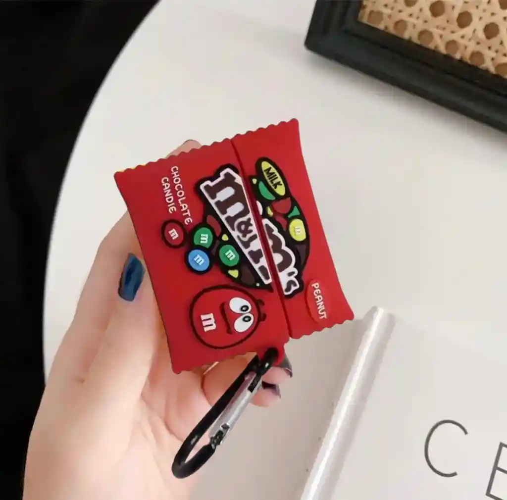 Airpods Funda Para 3ra Generación Mm Rojo