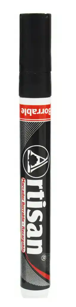 Marcador Recargable Negro Artisan