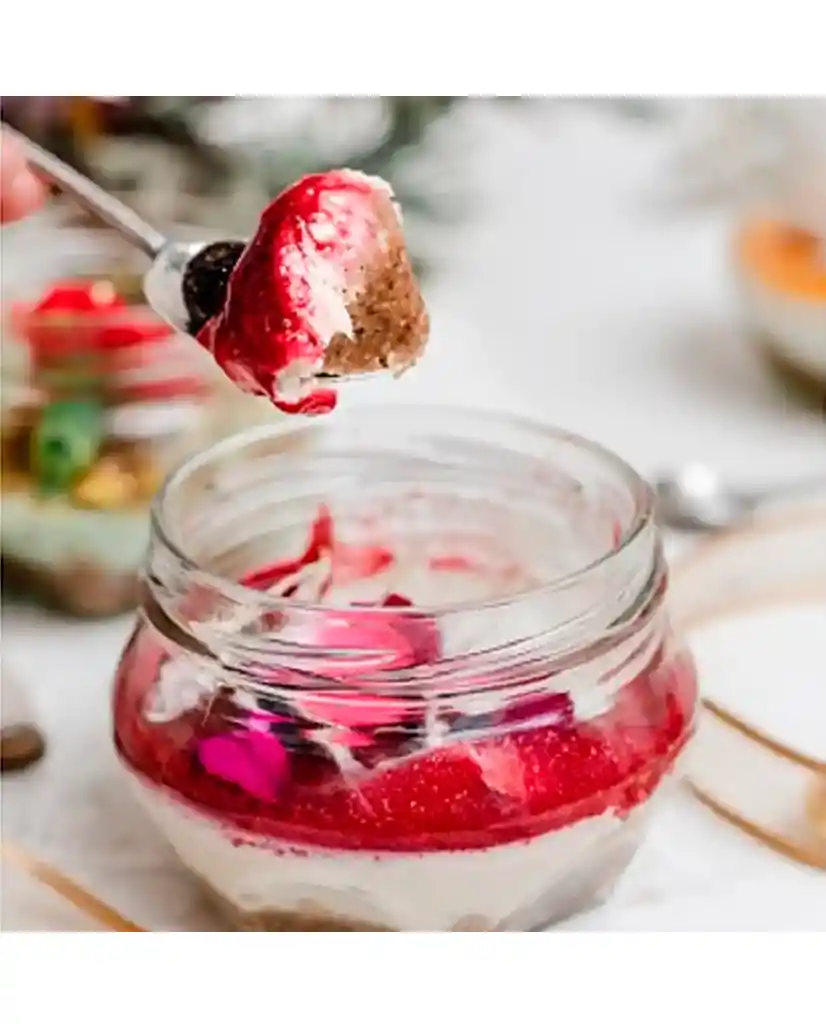 Chessecake De Frutos Rojos Y Vainilla Libre De Culpa