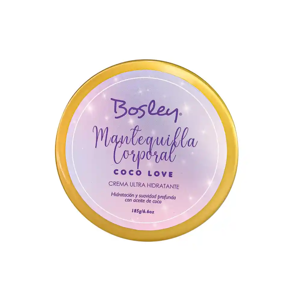 Mantequilla Corporal Bosley X 185 G, Aroma, Coco Love