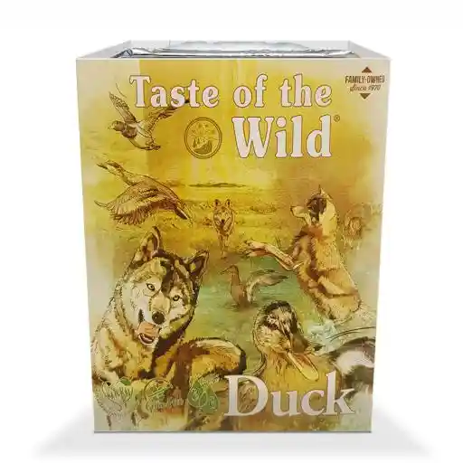 Bandeja Taste Of The Wild Dog Duck 390g