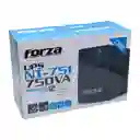 Ups Interactiva Forza Nt-751, 750va/375w, 6 Tomas, 1pc±25min