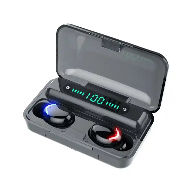 Audífonos Inalambricos Bluetooth In-ear F9-5c Negro