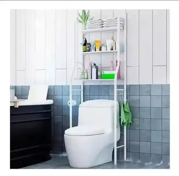 Organizador De Baño Estantería Mueble Ahorrador De Espacio