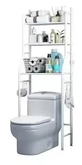 Organizador De Baño Estantería Mueble Ahorrador De Espacio